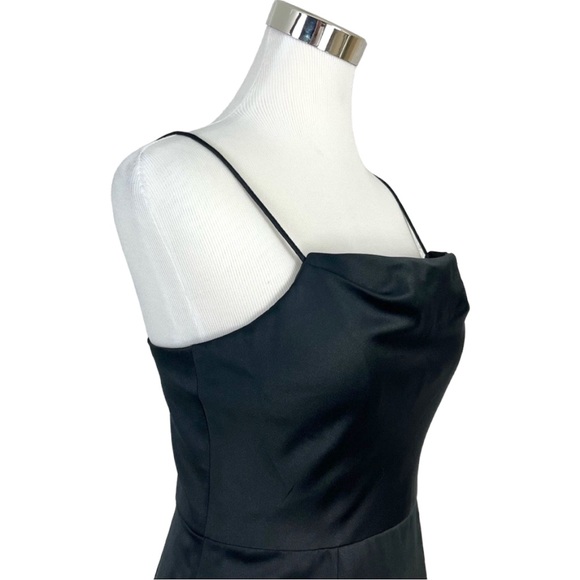 SOLD! Bariano Australia Satin Slip Midi Dress - Picture 6 of 14